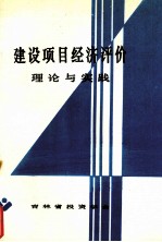 建设项目经济评价理论与实践