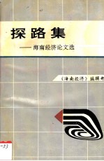 探路集 海南经济论文选