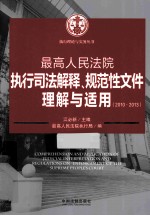 最高人民法院执行司法解释、规范性文件理解与适用 2010-2013
