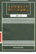 专利申请文件的撰写与审查要点