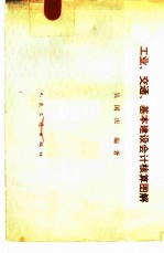 工业、交通、基本建设会计核算图解