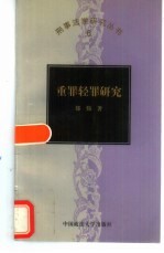 重罪轻罪研究