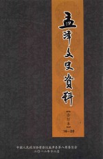 孟津文史资料 合订本 16-20辑