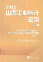 2015中国工业统计年鉴 下