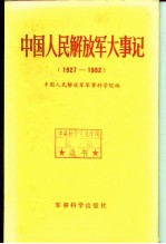 中国人民解放军大事记 (1927-1982)