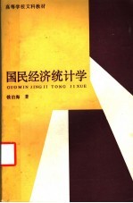 高等学校文科教材 国民经济统计学
