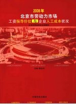北京劳动力市场工资指导价位与企业人工成本状况 2008年