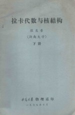 拉卡代数与核结构 下