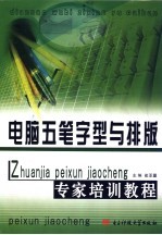 电脑五笔字型与排版专家培训教程