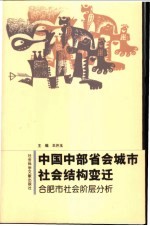 中国中部省会城市社会结构变迁 合肥市社会阶层分析