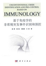 基于免疫学的非常规突发事件识别和预控