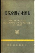 英汉金属矿业词典