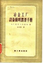 冶金工厂设备简明润滑手册