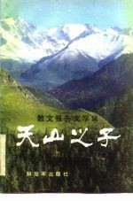 天山之子 散文报告文学集