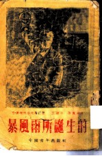 暴风雨所诞生的