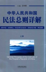 中华人民共和国民法总则详解 上