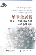 纳米金属粉 制备，表征和在含能体系中的应用