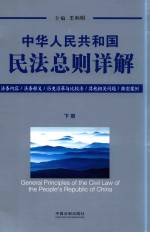 中华人民共和国民法总则详解 下