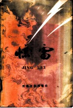 惊雷 (上册)