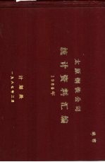 太原钢铁公司统计资料汇编 1986年