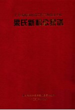 广东省梅州市梅江区三角镇龙子村 梁氏新松公家谱
