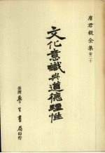 唐君毅全集 卷20 文化意识与道德理性