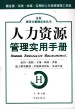 企业规范化管理实务 人力资源管理使用手册