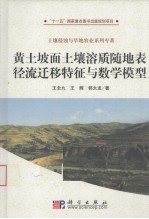 黄土坡面土壤溶质随地表径流迁移特征与数学模型