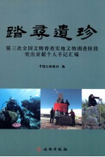 踏寻遗珍 第三次全国文物普查实地文物调查阶段突出贡献个人手记汇编