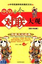 中华古今对联大观 图文书法版