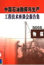 中国石油勘探与生产工程技术座谈会报告集 2003 物探