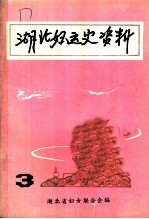 湖北妇运史资料 第3辑