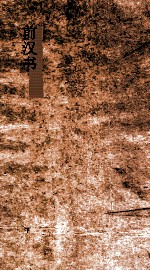 前汉书 64-72 严朱吾丘主父徐严终王贾传 第34上-王贡两龚鲍传第42