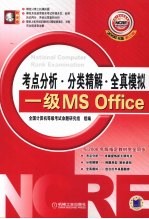 考点分析 分类精解 全真模拟 MS Office 含1CD