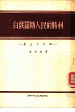白俄罗斯人民的胜利 第五次打击