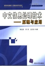 中文信息处理技术 原理与应用
