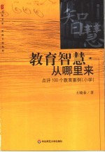 教育智慧从哪里来 点评100个教育案例 小学