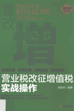 营业税改征增值税实战操作 政策讲解·财税处理·风险控制·疑难解答