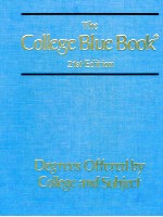 THE COLLEGE BLUE BOOK 21ST EDITION 2