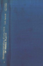 PHARMACOPOEIAL STANDARDS OF HERBAL PLANTS VOL.1