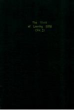 THE WORLD OF LEARNING 1995 FORTY-FIFTH EDITION 2