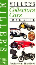 MILLER'S COLLECTORS CARS PRICE GUIDE 1993-94 VOLUME III