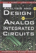 ANALYSIS AND DESIGN OF ANALOG INTEGRATED CIRCUITS FIFTH EDITION