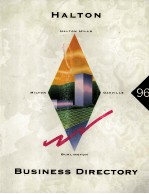 1996 Business directory for the Regional Municipality of Halton