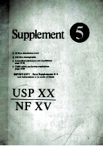 SUPPLEMENT 5 USP 20 NF 15