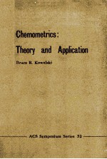 Chemometrics: theory and application