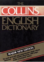 COLLINS DICTIONARY OF THE ENGLISH LANGUAGE SECOND EDITION