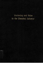 Marketing and Sales in the Chemical Industry