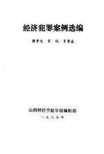 经济犯罪案例选编