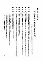中华民国台湾地区企业经营法规 1 第1篇 投资环境 2 辅导准则 1-2-4 内政业务财团法人监督准则